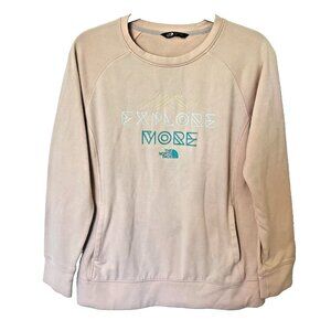 The North Face Women's L Pink Pullover Explore More Sweatshirt